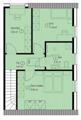 Grundriss Dachgeschoss