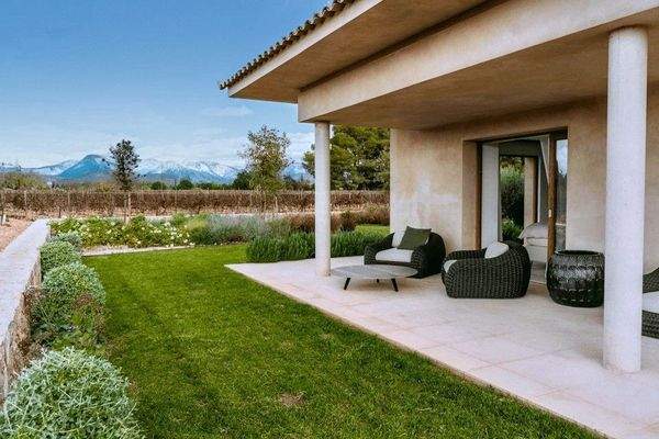 Sitzbereich auf der Terrasse