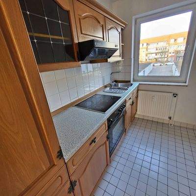 Küche mit Einbauküche - Mietersache