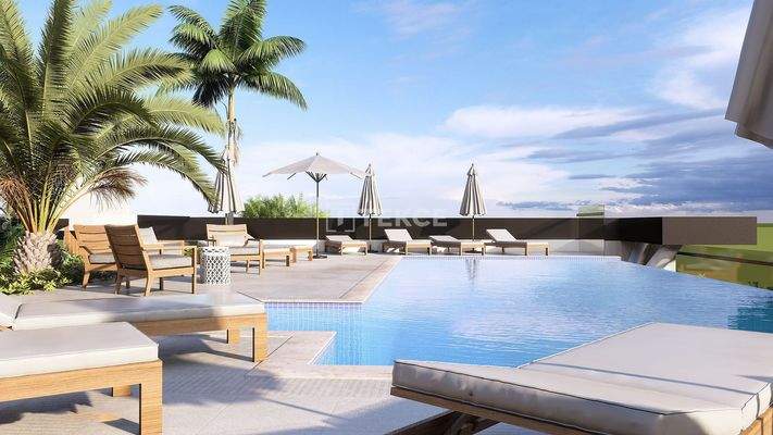 Chic Flats in a Complex Near MacKenzia Beach in Iskele Cyprus