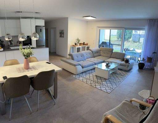 Wohnen, Essen mit offener Küche