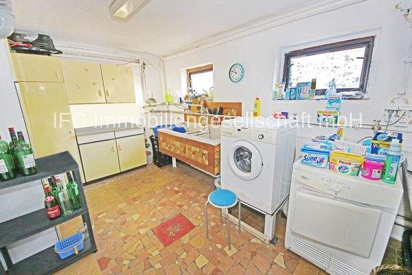 Waschküche im Keller