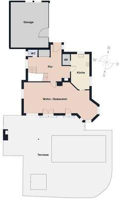 Grundriss ohne Maßstab - EG