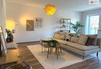 Beispielaufnahme einer anderen Einheit im Objekt – Wohnzimmer .