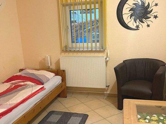 Schlafzimmer Souterrain