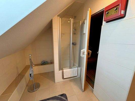 Badezimmer / Sauna