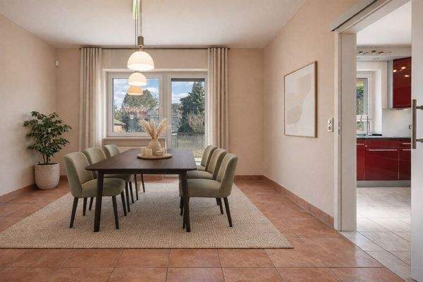 Visualisierung Esszimmer