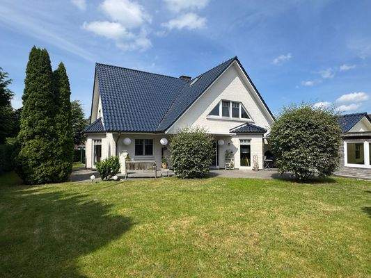 Rückwärtige Hausansicht