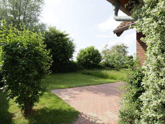 Terrasse in Südwestausrichtung