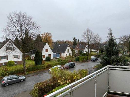 Ausblick vom Balkon