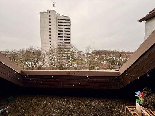 Balkon auf Süd seite