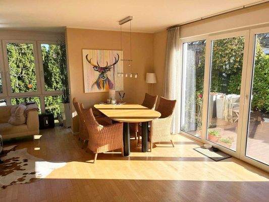 Gemütlicher Essbereich mit Blick!