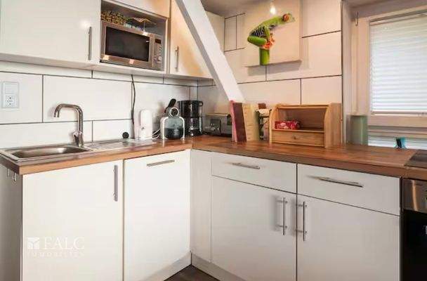 Küche mit Austattung