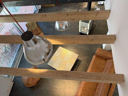 Blick von der Galerie