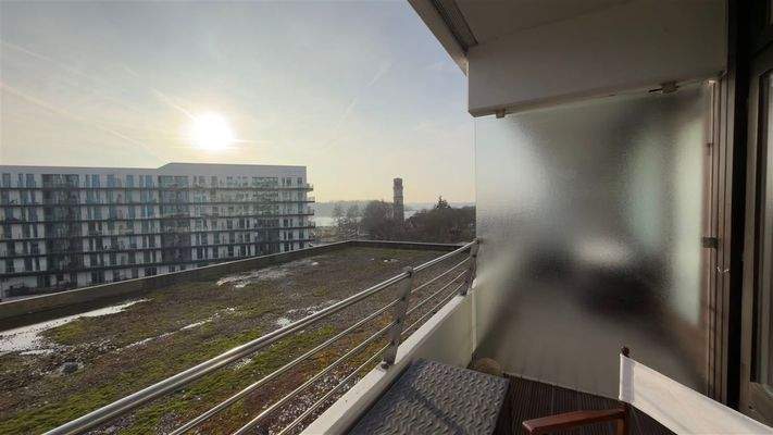 Blick zum Leuchtturm