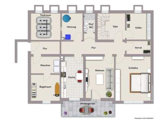 Grundriss Souterrain