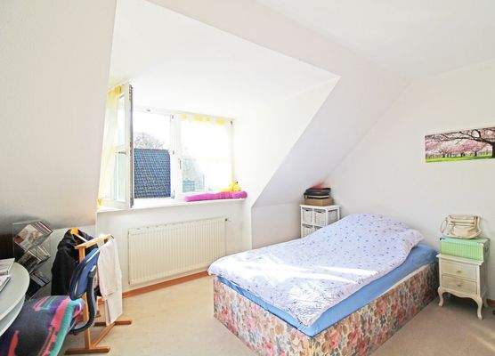 Schlafzimmer in der Einliegerwohnung