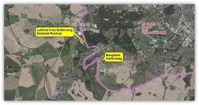 Rostocker Umland mit direkter Nähe zu Rostock