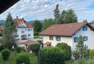 Blick vom Balkon