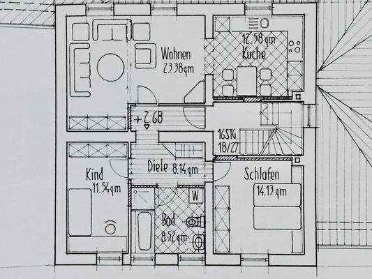 Grundriss Wohnung OG