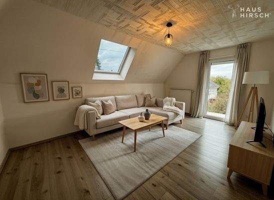 virtuell möbliert Wohnzimmer OG