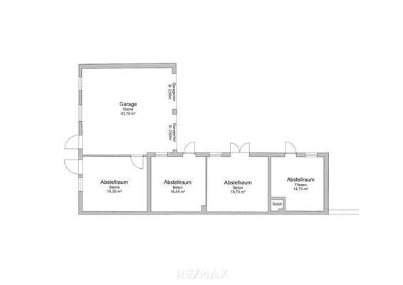 Grundriss Garage Nebengebäude