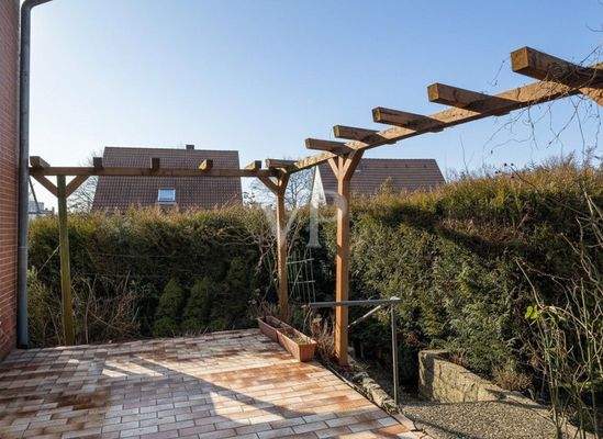 Terrasse in Süd-Ost-Ausrichtung