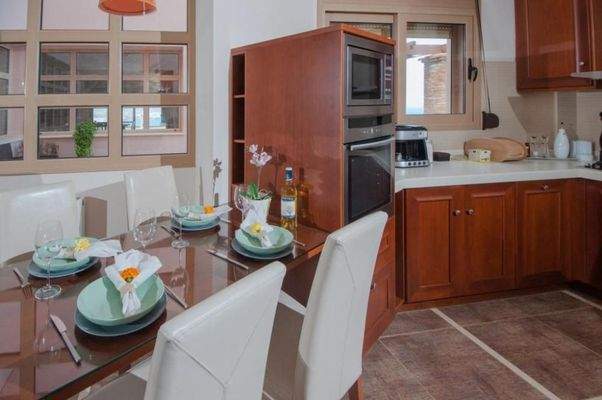 Kreta, Ammoudara bei Agios Nikolaos: Hochexklusive fünf-Schlafzimmer-Villa mit traumhafter Aussicht