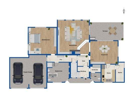 Grundriss Erdgeschoss