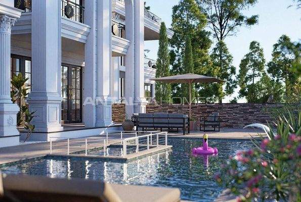 Detached Sea-View Villas with Pools in Alanya Antalya