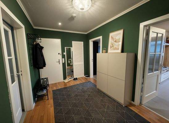 Flur Visualisierung, KI-generiert