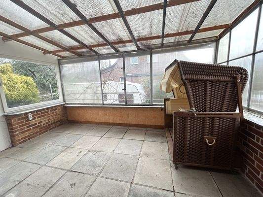 überdachte Terrasse