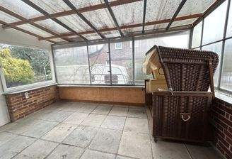 überdachte Terrasse