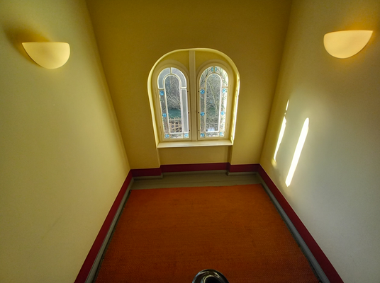 Treppenhaus Halbetage