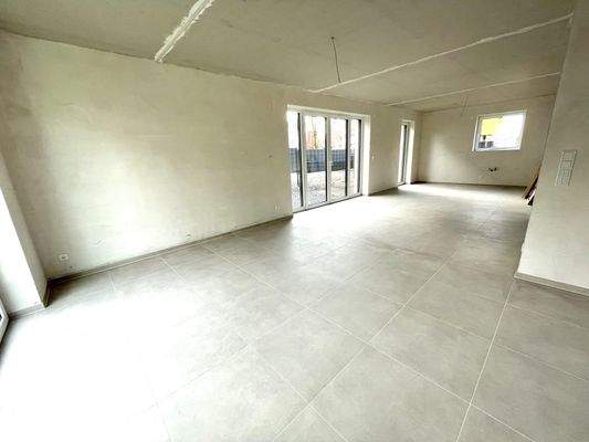 Wohn-/ Essbereich, Baustand 01.2026