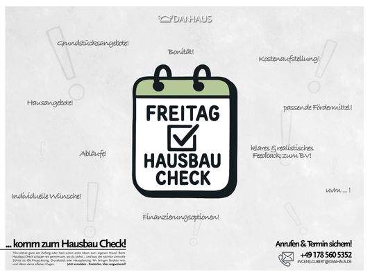 KOMM ZUM HAUSBAU-CHECK!
