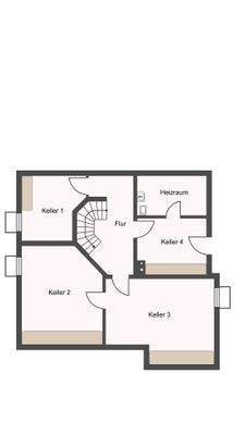 Grundriss Untergeschoss