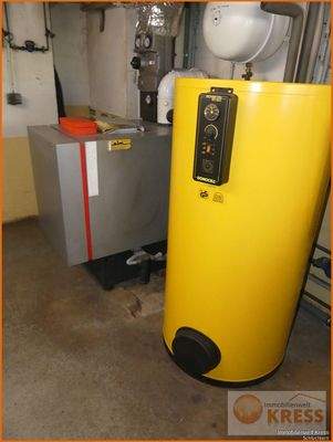 Heizung für beide Häuser