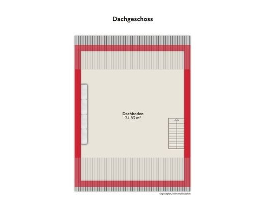 Plan linker Dachboden