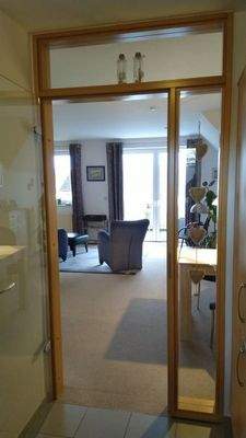 Blick ins Wohnzimmer