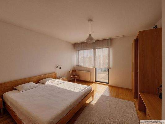 Schlafzimmer (Visualisierung durch KI)