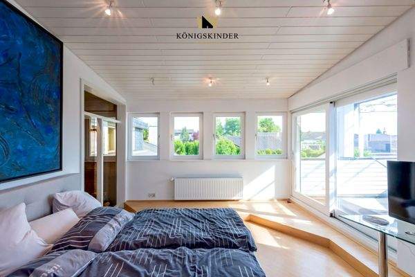 Schlafzimmer Dachwohnung