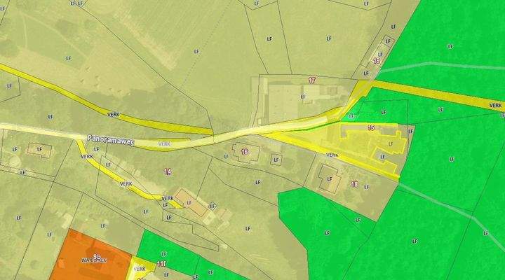 Flächenwidmungsplan Panormaweg 15