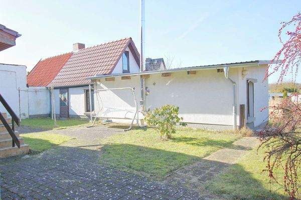 blickgeschützter Innenhof