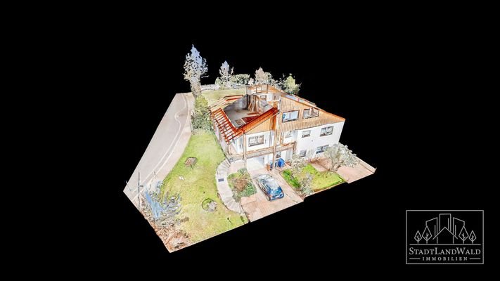 Hausansicht in 3D