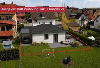 KI generierte Beispiel-Visualisierung auf dem Grundstück