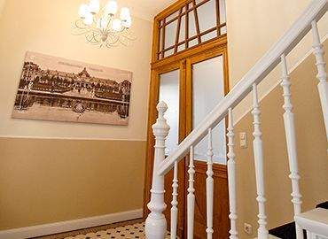 Historisches Denkmalgeschütztes Treppenhaus