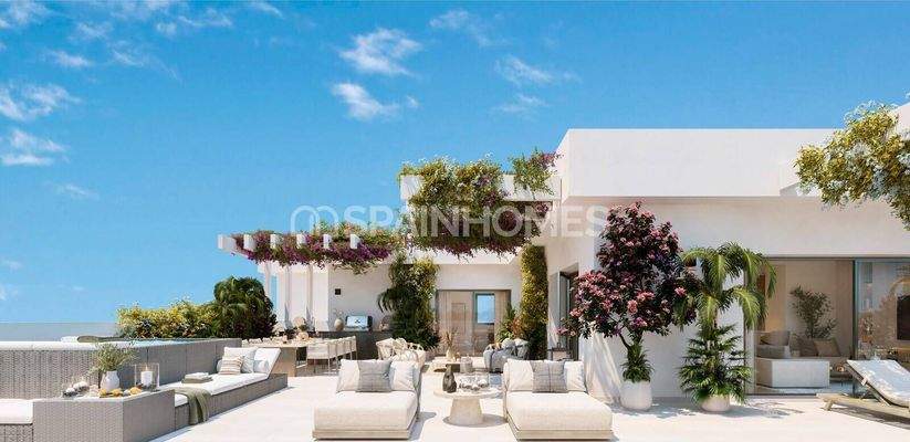 Stylish Flats in a Complex Near the Sea in Casares