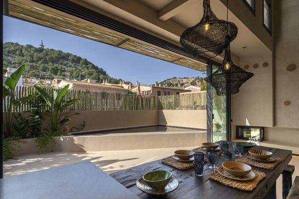 Blick aus der Küche