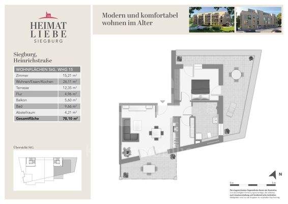 Grundriss Wohnung 15